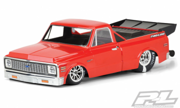 1972 Chevy C-10 Clear Body Slash Drag Car in the group Brands / P / Pro-Line / Bodies Others at Minicars Hobby Distribution AB (PL3557-00)