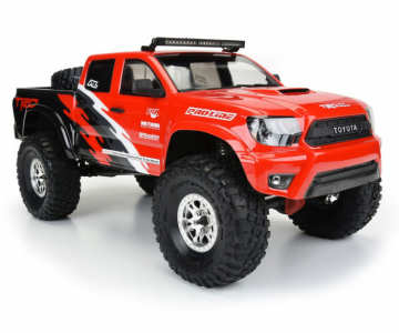 Body 2015 Toyota Tacoma TRD Pro (Clear) 12.3 (313mm) Crawler in der Gruppe Hersteller / P / Pro-Line / Bodies Crawler bei Minicars Hobby Distribution AB (PL3568-00)