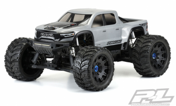 Pre-Cut 2021 Ram 1500 Clear Body for X-MAXX in the group Brands / P / Pro-Line / Bodies Truck at Minicars Hobby Distribution AB (PL3574-17)