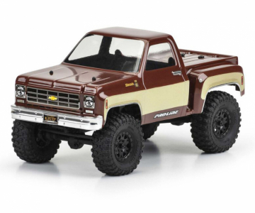 1978 Chevy K-10 Clear Body for SCX24 in the group Brands / P / Pro-Line / Bodies Crawler at Minicars Hobby Distribution AB (PL3583-00)