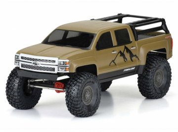 Body 2015 Chevrolet Silverado (Clear) 353mm Wheelbase Crawlers in the group Brands / P / Pro-Line / Bodies Crawler at Minicars Hobby Distribution AB (PL3585-00)