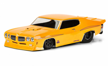 Body 1970 Pontiac GTO Judge (Clear) Drag Car in the group Accessories & Parts / Car Bodies & Accessories / Bodies DragRacing at Minicars Hobby Distribution AB (PL3588-00)