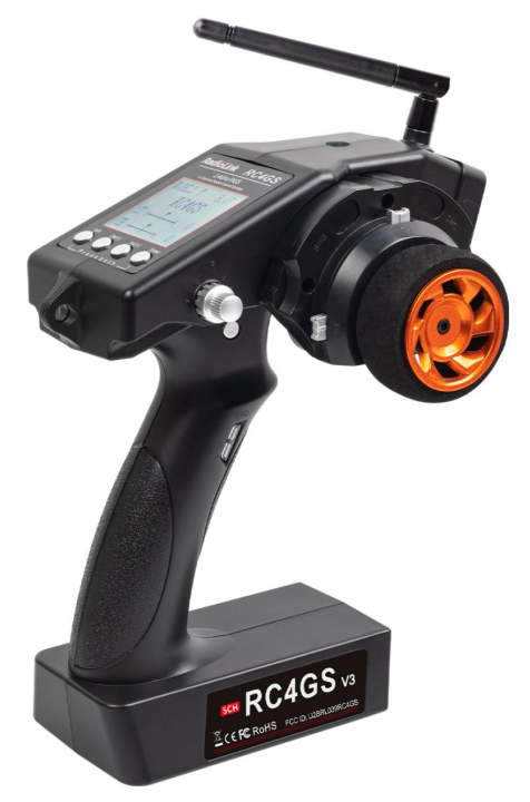 RC4GS V3 RC Sändare med 2x R6FG Mottagare