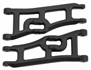 Suspension Arms Front Extended Black Rustler, Stampede - 2WD in the group Brands / R / RPM / Car Parts at Minicars Hobby Distribution AB (RPM70662)