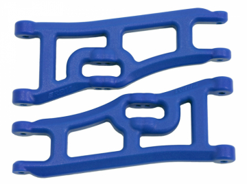 Suspension Arms Front Extended Blue Rustler, Stampede - 2WD in der Gruppe Hersteller / R / RPM / Car Parts bei Minicars Hobby Distribution AB (RPM70665)