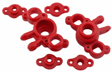 Axle Carriers Red (Pair) Traxxas 1/16 in der Gruppe Hersteller / R / RPM / Car Parts bei Minicars Hobby Distribution AB (RPM73169)