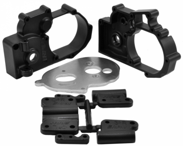 Gearbox Case w/ Mounts Black Bandit, Rustler, Stampede,Slash in the group Brands / R / RPM / Car Parts at Minicars Hobby Distribution AB (RPM73612)