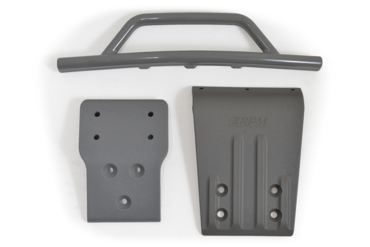 Frontstoßstange & Unterfahrschutz Grau Slash 4x4