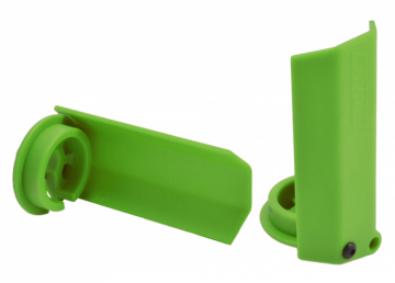 Shock Shaft Guards Green (2) X-Maxx in the group Brands / R / RPM / Car Parts at Minicars Hobby Distribution AB (RPM80434)