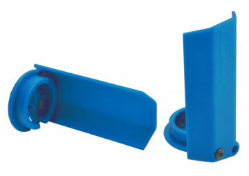 Shock Shaft Guards Blue (2) X-Maxx in the group Brands / R / RPM / Car Parts at Minicars Hobby Distribution AB (RPM80435)