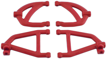 Suspension Arms Rear Red (2+2) 1/16 E-Revo in the group Brands / R / RPM / Car Parts at Minicars Hobby Distribution AB (RPM80609)
