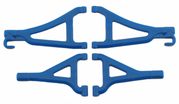 Suspension Arms Front Blue (2+2) 1/16 E-Revo in the group Brands / R / RPM / Car Parts at Minicars Hobby Distribution AB (RPM80695)