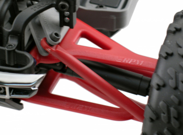 Suspension Arms Front Red (2+2) 1/16 E-Revo in the group Brands / R / RPM / Car Parts at Minicars Hobby Distribution AB (RPM80699)