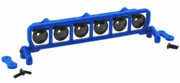 Light Bar Roof (6 Lights) Blue (LED not included) in the group Accessories & Parts / Car Bodies & Accessories at Minicars Hobby Distribution AB (RPM80925)