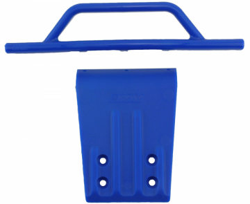 Bumper and Skidplate Front Blue Slash 2WD, Nitro Slash in the group Brands / R / RPM / Car Parts at Minicars Hobby Distribution AB (RPM80955)