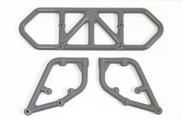 Heckstoßstange Grau Slash 2WD