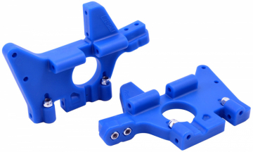 Bulkheads Front Blue (Pair) E/T-Maxx in the group Brands / R / RPM / Car Parts at Minicars Hobby Distribution AB (RPM81065)
