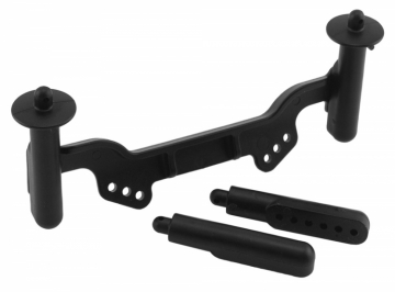 Body Mounts Front Adjustable Rustler, Slash - 2WD El/Nitro in the group Brands / R / RPM / Car Parts at Minicars Hobby Distribution AB (RPM81122)