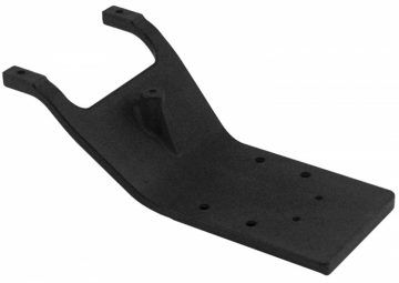 Skid Plate Rear Black Slash 2WD in the group Brands / R / RPM / Car Parts at Minicars Hobby Distribution AB (RPM81242)