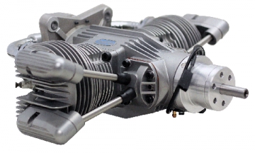 FG-100TS Twin 4-takts Bensinmotor i gruppen Fabrikat / S / Saito / Bensinmotorer hos Minicars Hobby Distribution AB (SAFG-100TS)