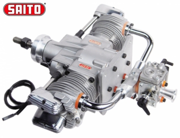 FG-57TS 57cc 4-stroke Twin Gasoline Engine* Disc in the group Brands / S / Saito / Gasoline Engines at Minicars Hobby Distribution AB (SAFG-57TS)