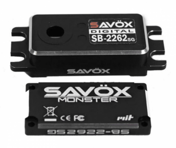 Servo Case Set SB-2262SG in der Gruppe Hersteller / S / Savx / Servo Case bei Minicars Hobby Distribution AB (SAV-CASESB2262SG)