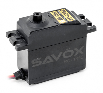 SC-0352 Servo 6,5Kg 0,14s* in der Gruppe Hersteller / S / Savx / Servo bei Minicars Hobby Distribution AB (SAV-SC0352)