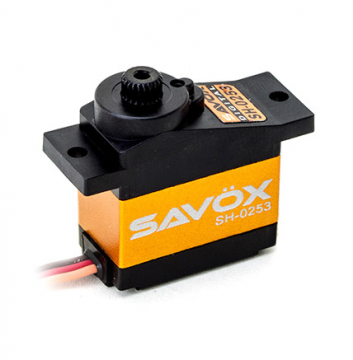 SH-0253 Servo 2,2Kg 0,09s Alu Micro* in the group Brands / S / Savx / Servo at Minicars Hobby Distribution AB (SAV-SH0253)
