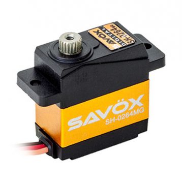 SH-0264MG Plus Servo 1,2Kg 0,06s Alu Metalldrev Mikro