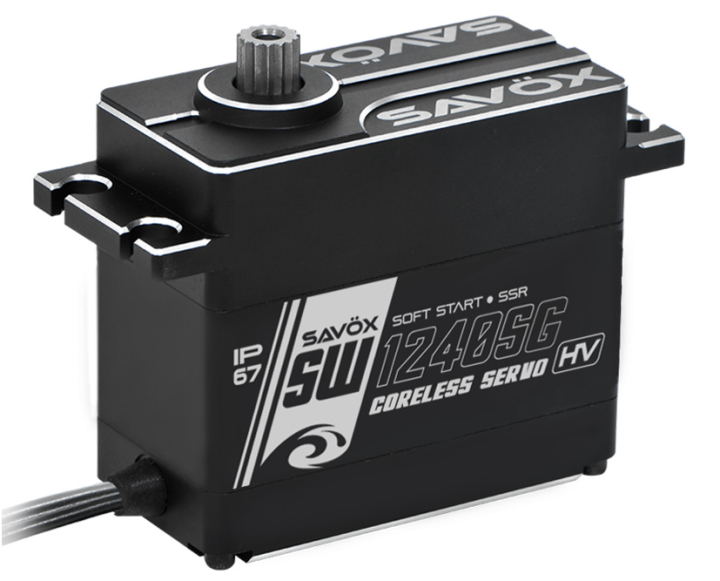 SW-1240SG Servo 65Kg 0,17s HV Alu Coreless Steel Gear WP