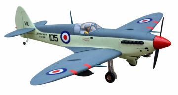 Supermarine Seafire 20cc 1640mm med Infllbara Landstll (El) i gruppen Fabrikat / S / Seagull / Flygplan hos Minicars Hobby Distribution AB (SEA116NGear)