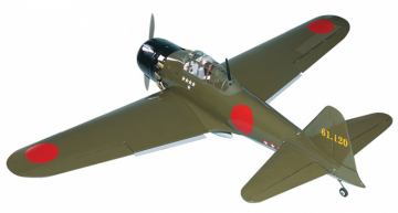 A6M Zero Fighter 15-20cc Gas ARF with Electric Retracts in der Gruppe Hersteller / S / Seagull / Airplane bei Minicars Hobby Distribution AB (SEA123NGear)