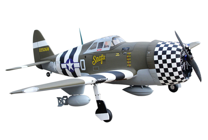 P-47G Thunderbolt ''Snafu'' 160cm ARF Electric retracts