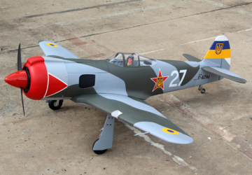 Yakovlev YAK-3 1600mm 20cc Gas w/o retracts ARF in the group Brands / S / Seagull / Airplane at Minicars Hobby Distribution AB (SEA270N)