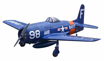 Grumman F8F Bearcat Navy 33-45cc Gas ARF in the group Brands / S / Seagull / Airplane at Minicars Hobby Distribution AB (SEA324B)