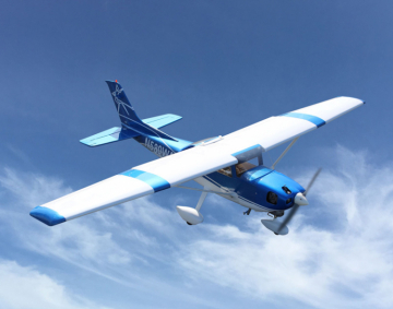 Cessna Turbo Skylane 182 1725mm 46-55 ARF Pearl Blue in der Gruppe Hersteller / S / Seagull / Airplane bei Minicars Hobby Distribution AB (SEA327B)