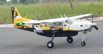 Cessna 208 Grand Caravan EX 30-40cc 2159mm  Yellow-Black* in the group Brands / S / Seagull / Airplane at Minicars Hobby Distribution AB (SEA362)