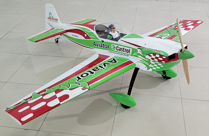 Cap 232 Aerobatic Castrol 3D 1/3 ARF 247cm (2 Kartonger)