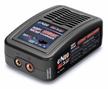 SkyRC eN20 Charger NiMh 1-2-3A 4-8cells 20W 240VAC in the group Brands / S / SkyRC / Chargers & Power Supply at Minicars Hobby Distribution AB (SK100070)
