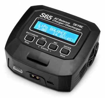 SkyRC S65 Charger 240VAC 65W 6A in the group Brands / S / SkyRC / Chargers & Power Supply at Minicars Hobby Distribution AB (SK100152-02)