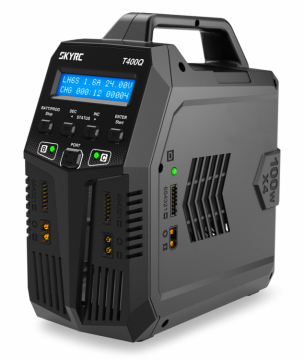 SkyRC T400Q Quad Charger AC/DC 4x100W in the group Brands / S / SkyRC / Chargers & Power Supply at Minicars Hobby Distribution AB (SK100189)