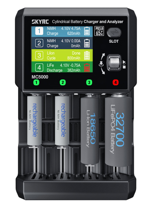 SkyRC MC5000 AA/AAA Charger NiMH/Li-ion