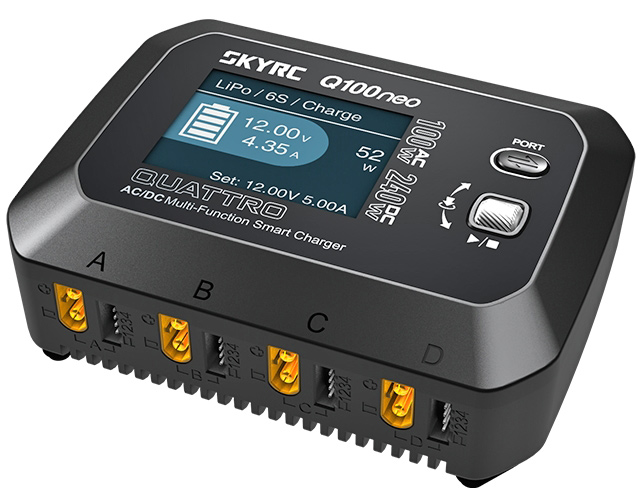 SkyRC Q100neo Quad-Charger 240VAC