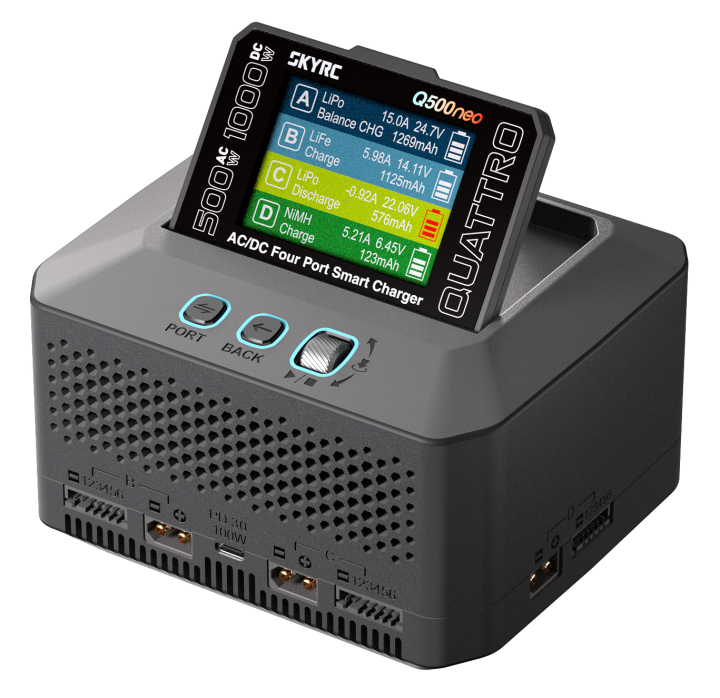 Q500neo Quattro Laddare 1-6S 1000W AC&DC