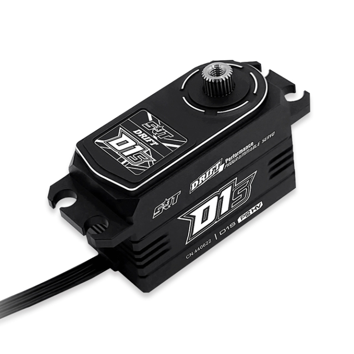 D1S Servo 16,5Kg 0,095s HV Alu Coreless Titangetriebe Low Profile