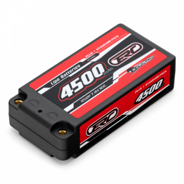Li-Po Batteri 2S 7,4V 4500mAh 110C Hard 4mm Shorty i gruppen Fabrikat / S / Sunpadow / Sunpadow Batterier hos Minicars Hobby Distribution AB (SW256407)