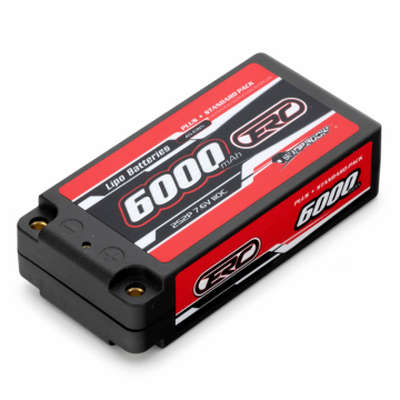 Li-Po Battery 2S 7,6V 6000mAh 110C HV Hard 4mm Shorty in the group Brands / S / Sunpadow / Sunpadow Batterier at Minicars Hobby Distribution AB (SW256408)