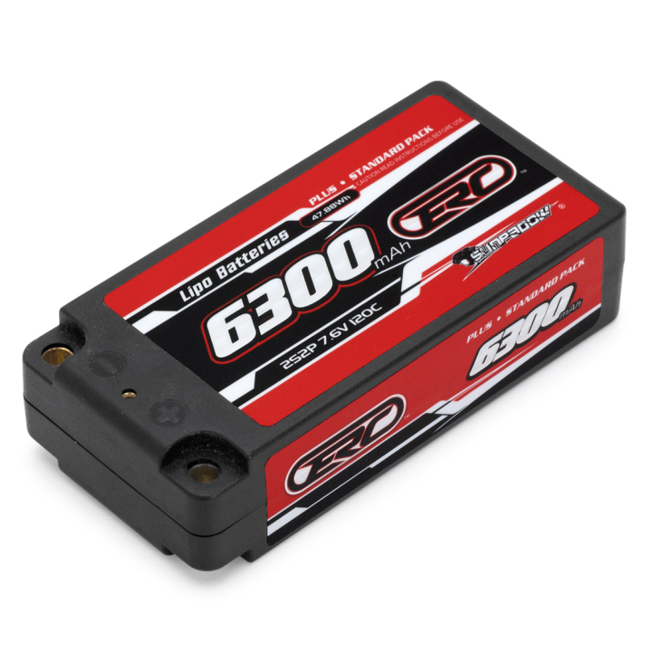 Li-Po Battery 2S 7,6V 6300mAh 120C HV Hard 5mm Shorty