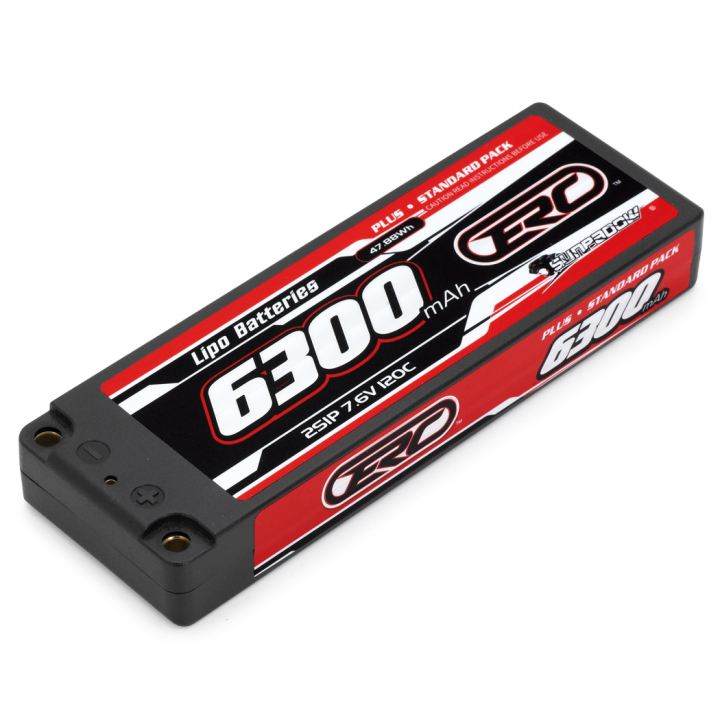 Li-Po Battery 2S 7,6V 6300mAh 120C HV Hard 5mm LCG