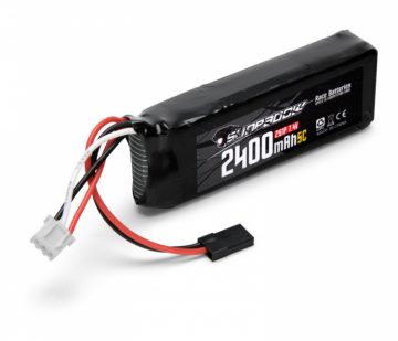 Receiver battery Li-Po 7,4V 2400mAh 5C in the group Brands / S / Sunpadow / Sunpadow Batterier at Minicars Hobby Distribution AB (SWHE0002)